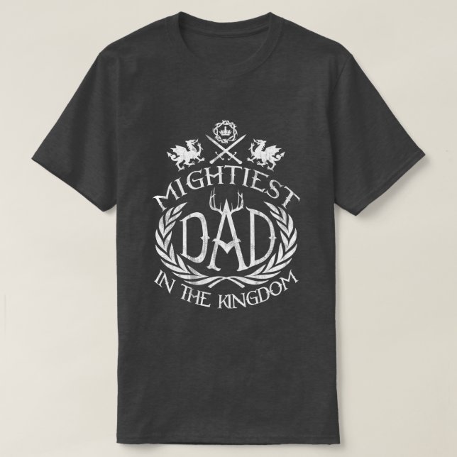 Minsta Pappa i Storbritannien Tee Shirt (Design framsida)