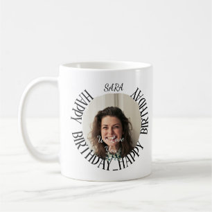 Minsta personlig födelsedag kaffe vuxna mugg