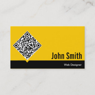 Minsta QR kodifierar webbdesignvisitkorten Visitkort