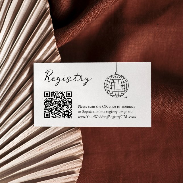 Minsta QR-kodregister för Disco Boll Möhippa Tilläggskort (Skapare uppladdad)