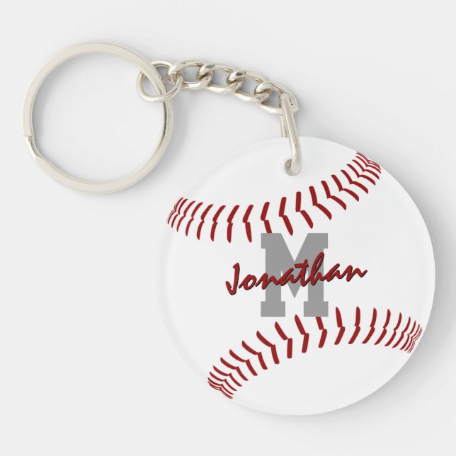 minsta rödvita basebollsäck-märkre (Framsidan)