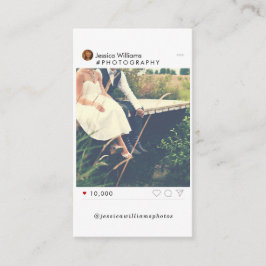 Minsta sociala massmediafotografivisitkortar visitkort