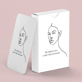 Minsta svarta hon blev en Hero inspiration Girl Casinokort