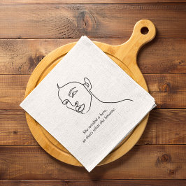 Minsta svarta hon blev en Hero inspiration Girl Kökshandduk