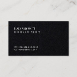 minsta svarta premiepro visitkort