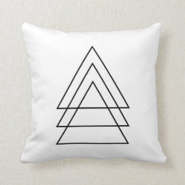 Minsta Trio av trianglar Kudde