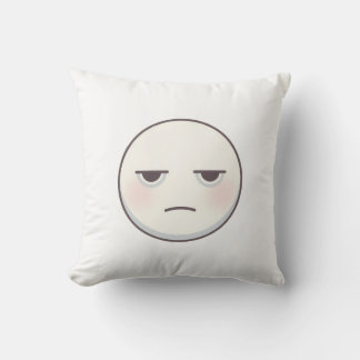 Minsta Trötta Ansikts-Emoji Kastkudde Kudde