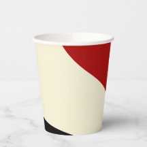 Minsta våg i elegant i rött, svart och Cream