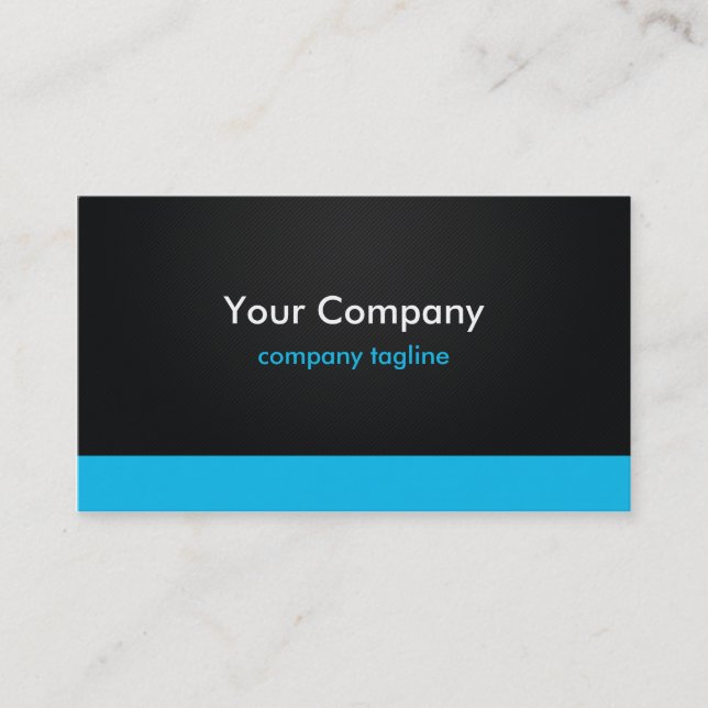 Minsta visitkortar för rand (blått) visitkort (Framsida)