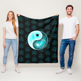 Minsta yin yang girly volleyball room decor fleecefilt