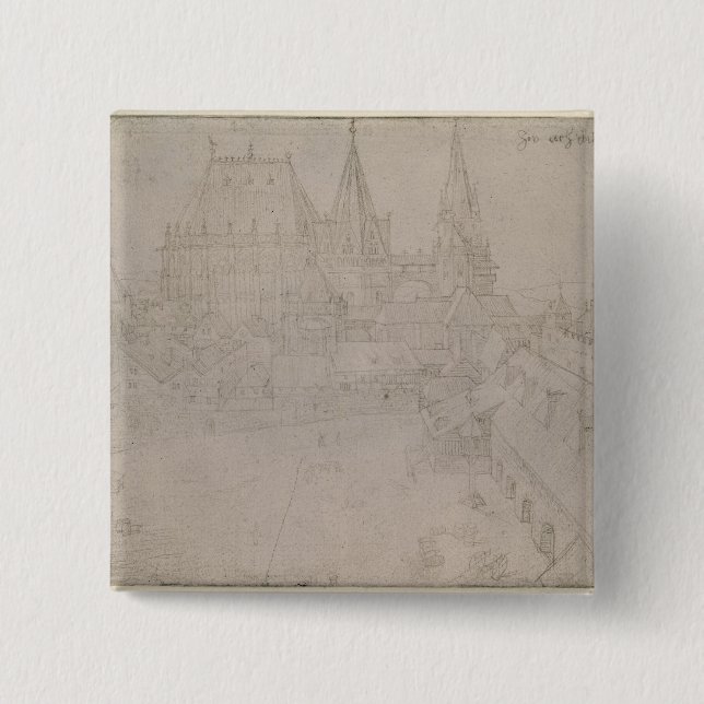 Minsteren på Aachen, 1520 Knapp (Framsida)