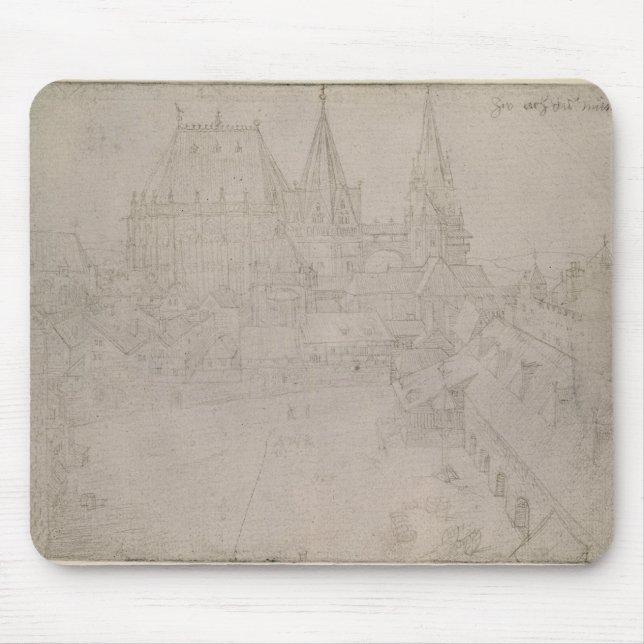 Minsteren på Aachen, 1520 Musmatta (Framsidan)