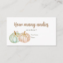 Mint and Peach Pumpkin (antal enheter)