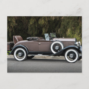 Mint antique car vykort