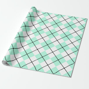 Mint Argyle Presentpapper