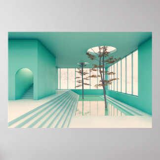 Mint bassäng poster