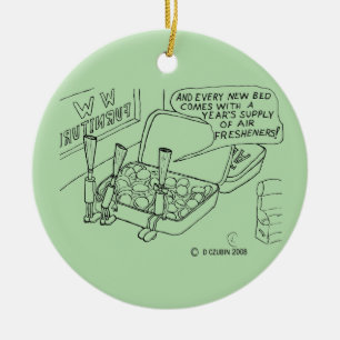 Mint Bed Julgransprydnad Keramik