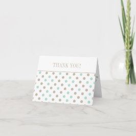 MINT BISQUE DOTS RAND Tack Kort