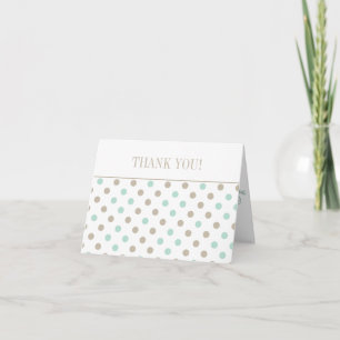 MINT BISQUE DOTS RAND Tack Kort