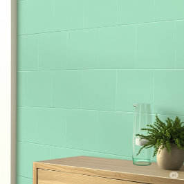 Mint Blue (Kitchen and Bathroom) Grönt Square Kakelplatta