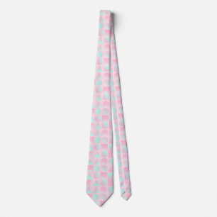 Mint Blush Rosa Abstrakt Trendig Kollektion Slips