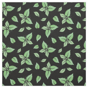 Mint Butterfly Mönster Tyg