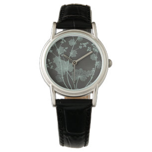 Mint & Charcoal Nature Study I Armbandsur