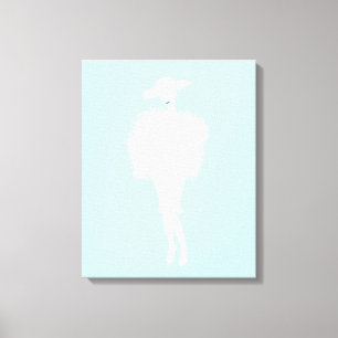 Mint-Chic Canvastryck