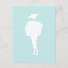 Mint-Chic Vykort