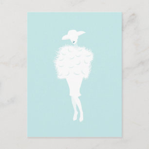 Mint-Chic Vykort