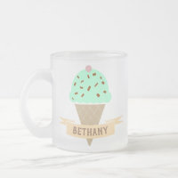 Mint Choc Chip Ice Cream Flyter Personlig