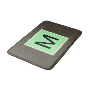 Mint Chocolate Chip Monogram Badrumsmatta