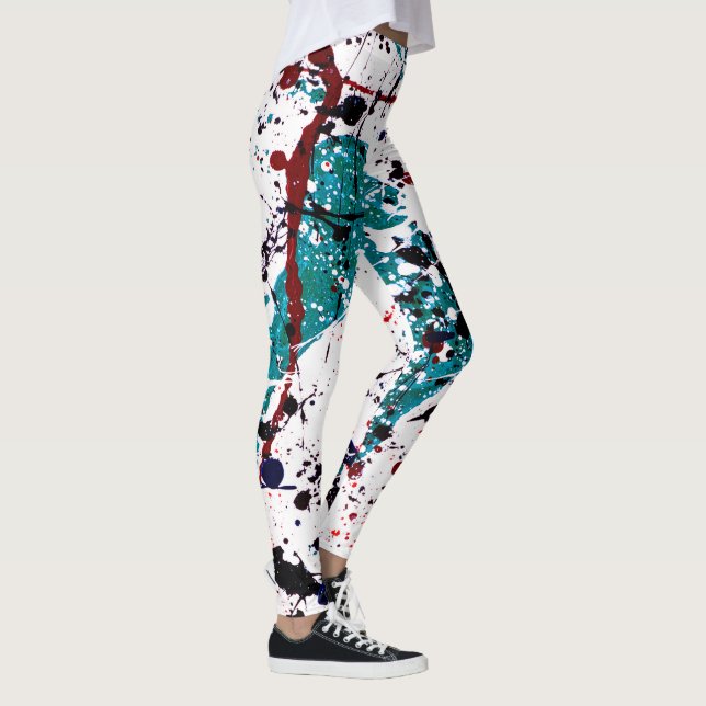 Mint Choklad Chip Leggings (Höger)