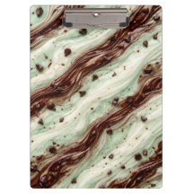Mint Choklad Chip Milkshake Marmordesign