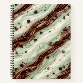 Mint Choklad Chip Milkshake Marmorerad Design