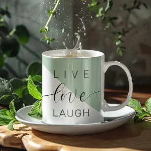 Mint-citat för aktiv Kärlek-kurva för positiv moti Kaffemugg