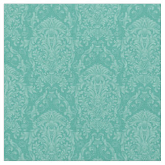 Mint Damask Tyg