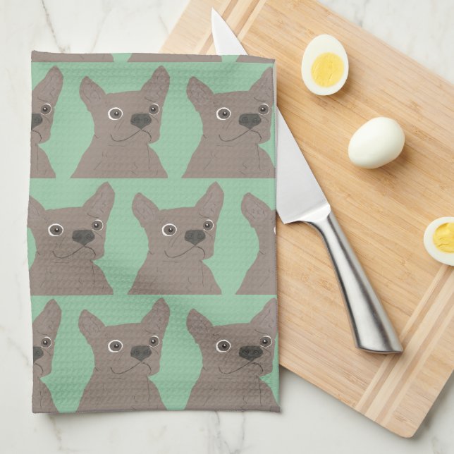 Mint, Dog Kökshandduk (Vikt i Fjärdedel)