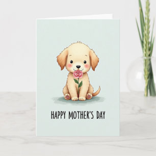 Mint Dog Rose Morsdags kort