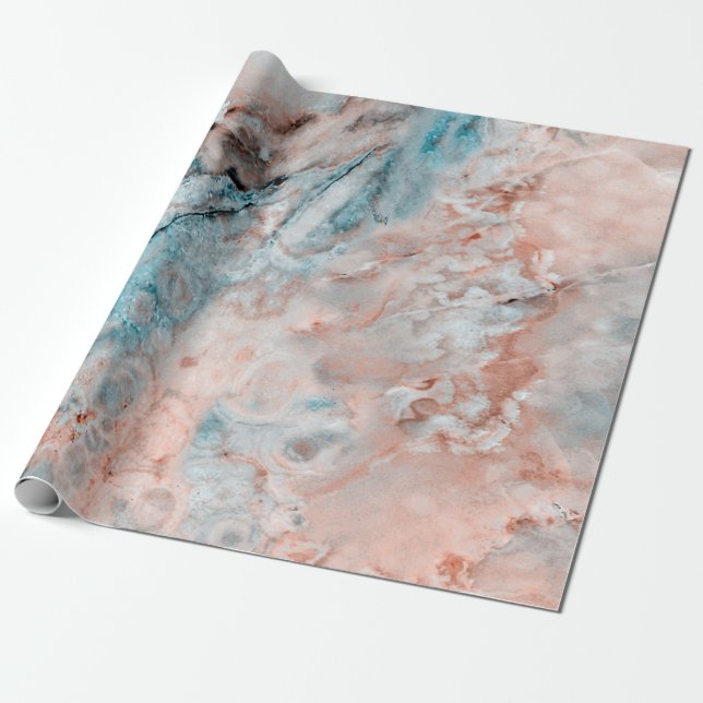Mint Emperador marble onyx Presentpapper (Utrullad)