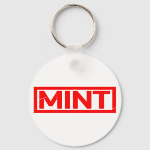 Mint Frimärke Nyckelring