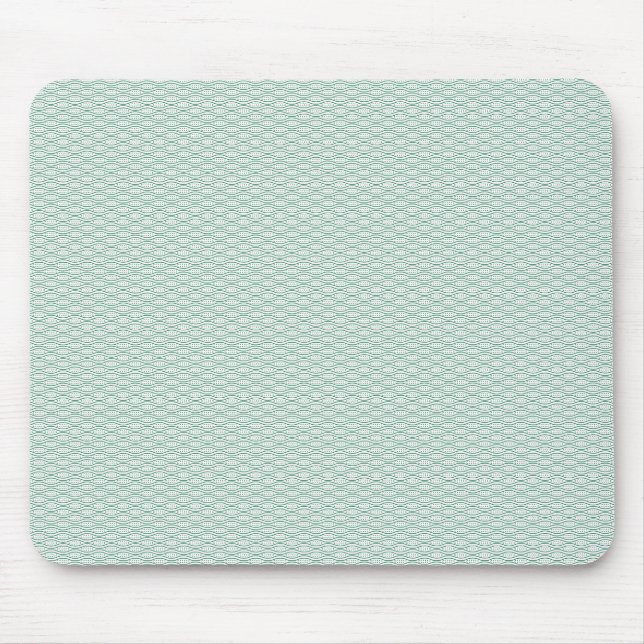 Mint Geometrisk Musmatta för Stylisha Skrivbord (Framsidan)