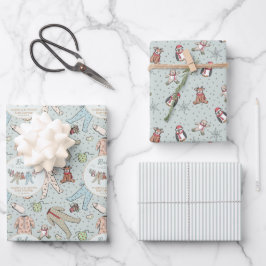 Mint Gree Baby sitt Kall utanför Vinter Baby Showe