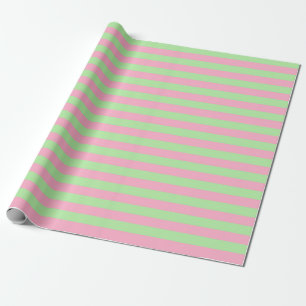 Mint Grönt and Rosa Rand Presentpapper