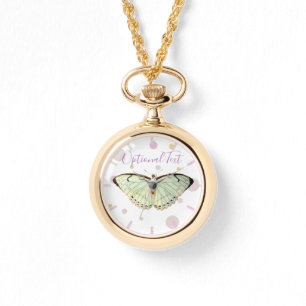 Mint Grönt Beauty Butterfly Armbandsur