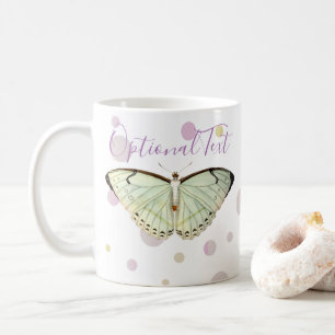Mint Grönt Beauty Butterfly Kaffemugg