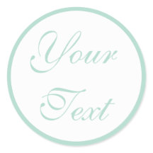 Mint Grönt Bröllop Kuvert förseglat med Anpassning