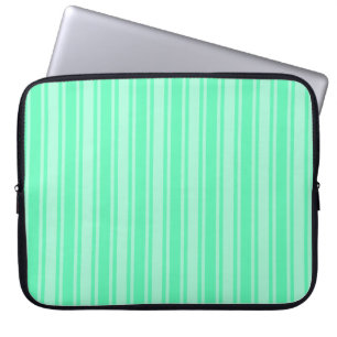 Mint grönt candy rand laptop fodral