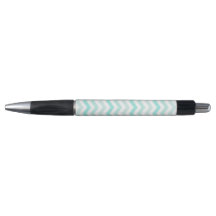 Mint Grönt Chevron Ombré Pen