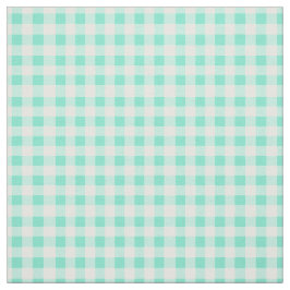 Mint Grönt Classic Gingham Checked Mönster Tyg